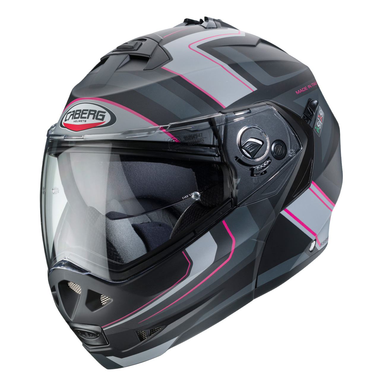 CABERG KASK SZCZĘKOWY FLIP-UP DUKE II TOUR CZ/S/R